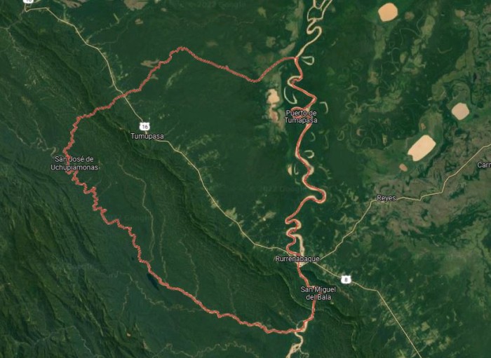 Satellietbeeld San Buenaventura